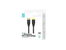 Fekete Techancy HDMI kábel 10 méteres kivitelben
