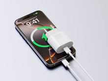 Fehér Techancy TA2824 USB-C gyorstöltő kábellel