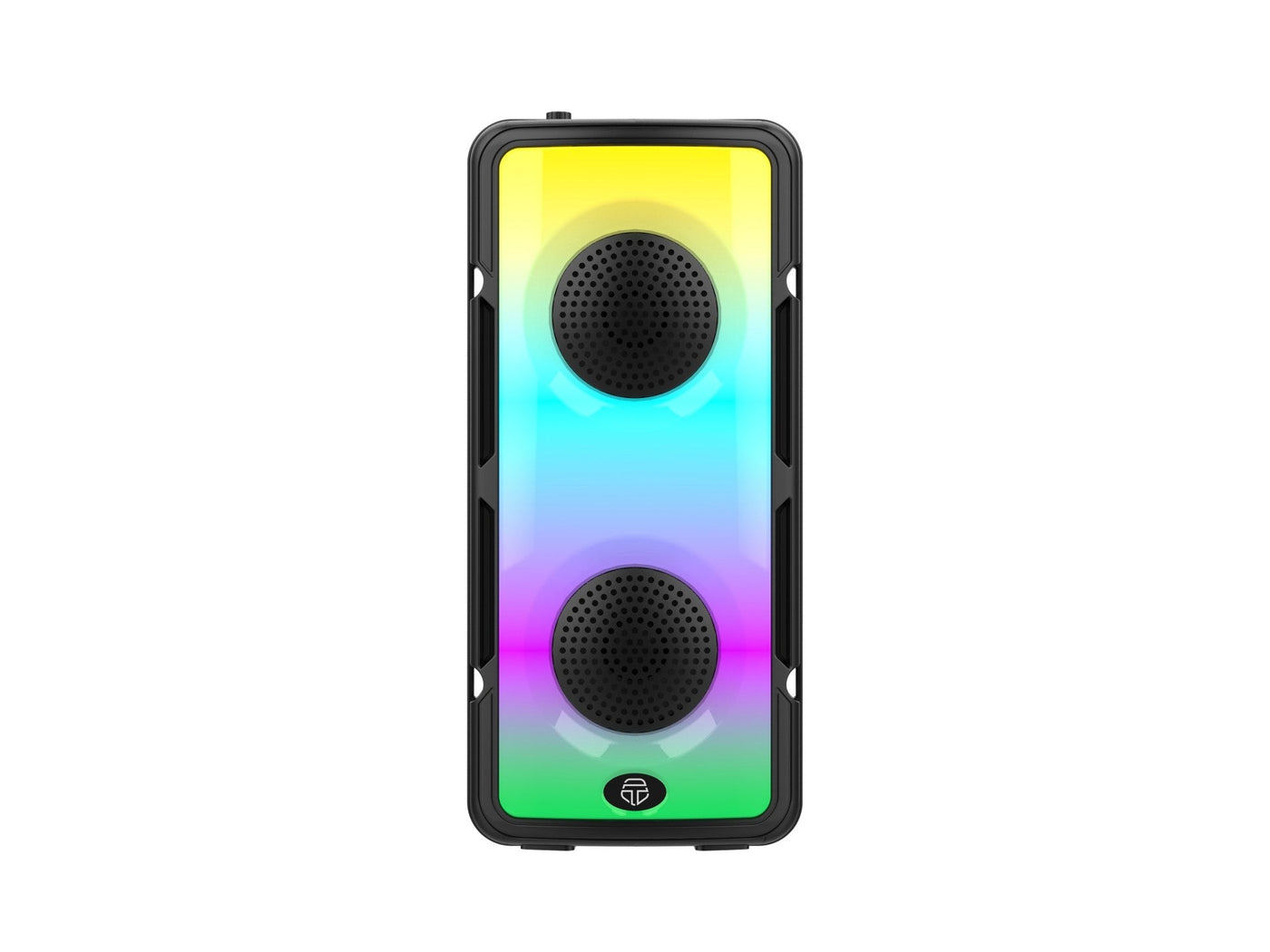 Fekete Techancy TH2636 Bluetooth party hangszóró LED fénnyel