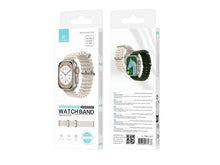 Fehér Techancy szilikon Apple Watch szíj