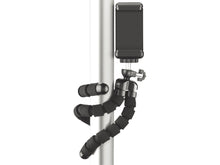 Fekete Techancy mini tripod hajlítható lábakkal