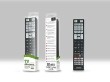 Fekete Techancy TU2411 univerzális TV távirányító