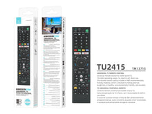 Fekete Techancy TU2415 távirányító Sony televíziókhoz