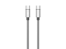 Ezüst Techancy USB-C–Lightning kábel 1 m