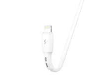 Fehér Techancy USB-A–Lightning adatkábel