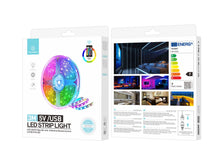 Techancy 3 m RGB LED szalag USB tápellátással