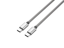 Ezüst Techancy USB-C–Lightning kábel 1 m