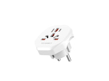 Fehér Techancy MB2500 utazóadapter
