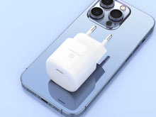 Fehér Techancy USB-C PD töltőadapter