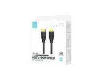 Fekete Techancy HDMI kábel 5 m hosszban