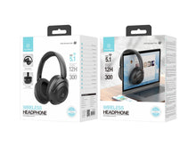 Fekete Techancy TH5214 vezeték nélküli fejhallgató