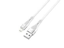 Fehér Techancy USB-A–Lightning adat- és töltőkábel