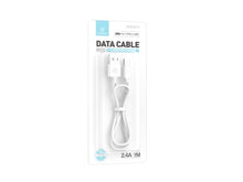 Fehér Techancy USB-A–USB-C kábel