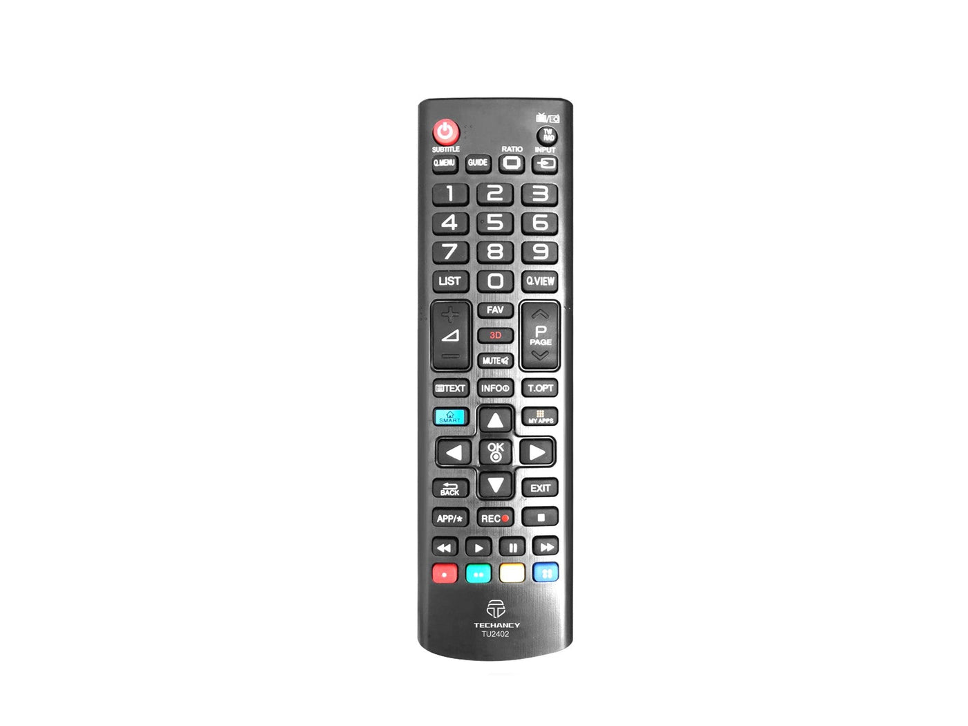 Fekete Techancy TU2402 távirányító LG televíziókhoz