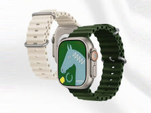Fehér Techancy szilikon Apple Watch szíj