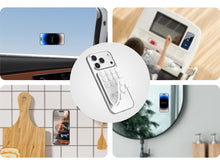 Fehér Techancy szilikon telefontartó tapadókorongokkal