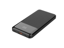 Fekete Techancy TF2785 power bank LED kijelzővel