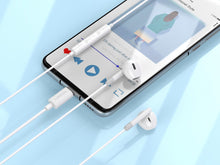 Techancy Auscultadores Estéreo Para Música TD8089 Branco, Interface Dsp/Type-C Compatível Com Samsung/Huawei/Xiaomi, Etc.-3