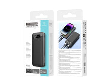 Techancy Power Bank 20000mAh TF2805 12W com USB-C e 2 USB, Indicador LED, Compativel com Telemoveis e Tablets, Preto-4
