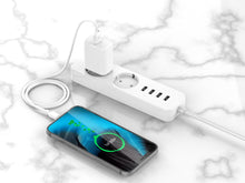 Fehér Techancy USB-A – USB-C adatkábel