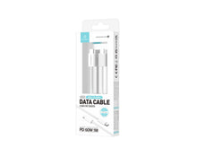 Techancy Cabo USB-C para USB-C TB4764 1M PD 60W, Trancado, Carga Rapida, Compativel com Telemoveis e Portateis, Branco-3