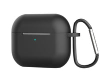 Fekete Techancy KC2114 szilikon tok AirPods 3-hoz