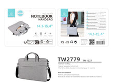 Szürke Techancy TW2779 laptoptáska állítható vállpánttal