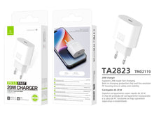 Techancy Carregador TA2823 PD3.0 20W USB-C Adaptador de Carga Rapida Compativel com iPhone Samsung Huawei e Outros Dispositivos-4