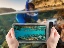 Fekete Techancy vízálló telefontok 7 hüvelykig