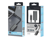 Fekete Techancy USB-C–HDMI adapter