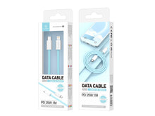Kék Techancy USB-C–Lightning adatkábel