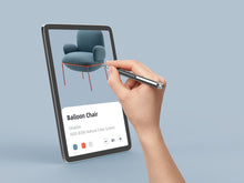 Fekete Techancy TZ6297 alumínium stylus