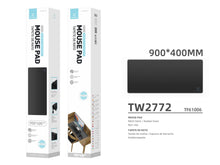 Fekete Techancy TW2772 egérpad 40 × 90 cm