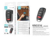 Fekete Techancy KN3316 univerzális távirányító