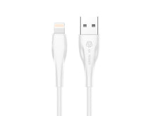 Fehér Techancy USB-A–Lightning kábel