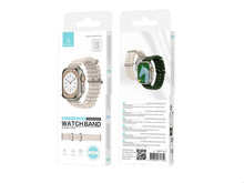 Fehér Techancy szilikon Apple Watch szíj