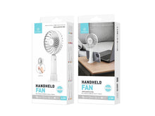 Fehér Techancy KL7300 hordozható kézi ventilátor