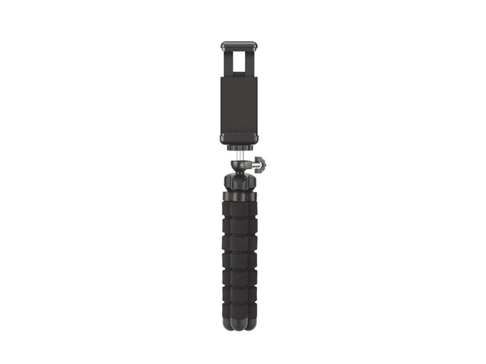 Fekete Techancy mini tripod hajlítható lábakkal