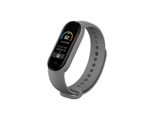 Szürke Techancy szilikon óraszíj Xiaomi Mi Band 3/4-hez
