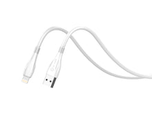 Fehér Techancy USB-A–Lightning kábel