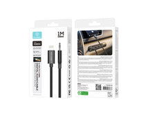 Techancy Cabo Audio Digital KQ2604 8-Pin para 3.5mm, 1M, Trancado, Compativel com Telemovel, Carro e Auscultadores, Preto-4