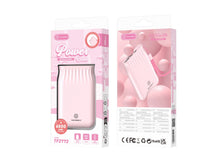 Rózsaszín Techancy 6500 mAh power bank