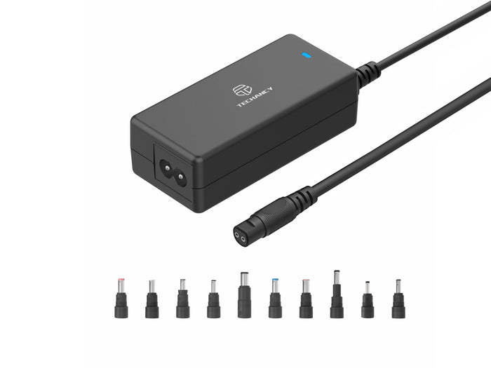 Fekete Techancy TL7344 univerzális laptop töltő