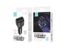 Fekete Techancy TE0860 autós Bluetooth FM transmitter
