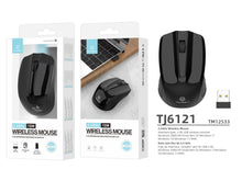 Fekete Techancy TJ6121 vezeték nélküli egér