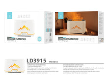 Fehér Techancy Flame LD3915 LED aromadiffúzor