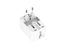 Fehér Techancy MB2500 univerzális utazóadapter