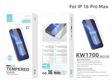 Techancy átlátszó edzett üvegfólia iPhone 16 Pro Max készülékhez