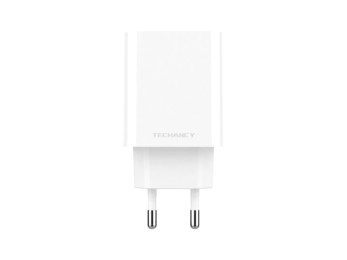 Fehér Techancy TA2779 QC3.0 18 W USB töltő