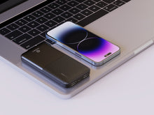Fekete Techancy 10000 mAh power bank